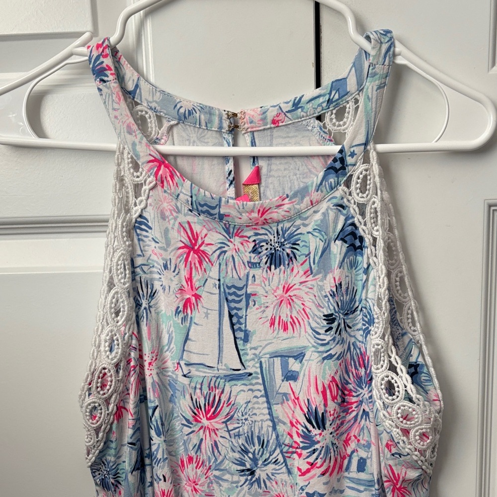 Lilly Pulitzer romper - Picture 2 of 4